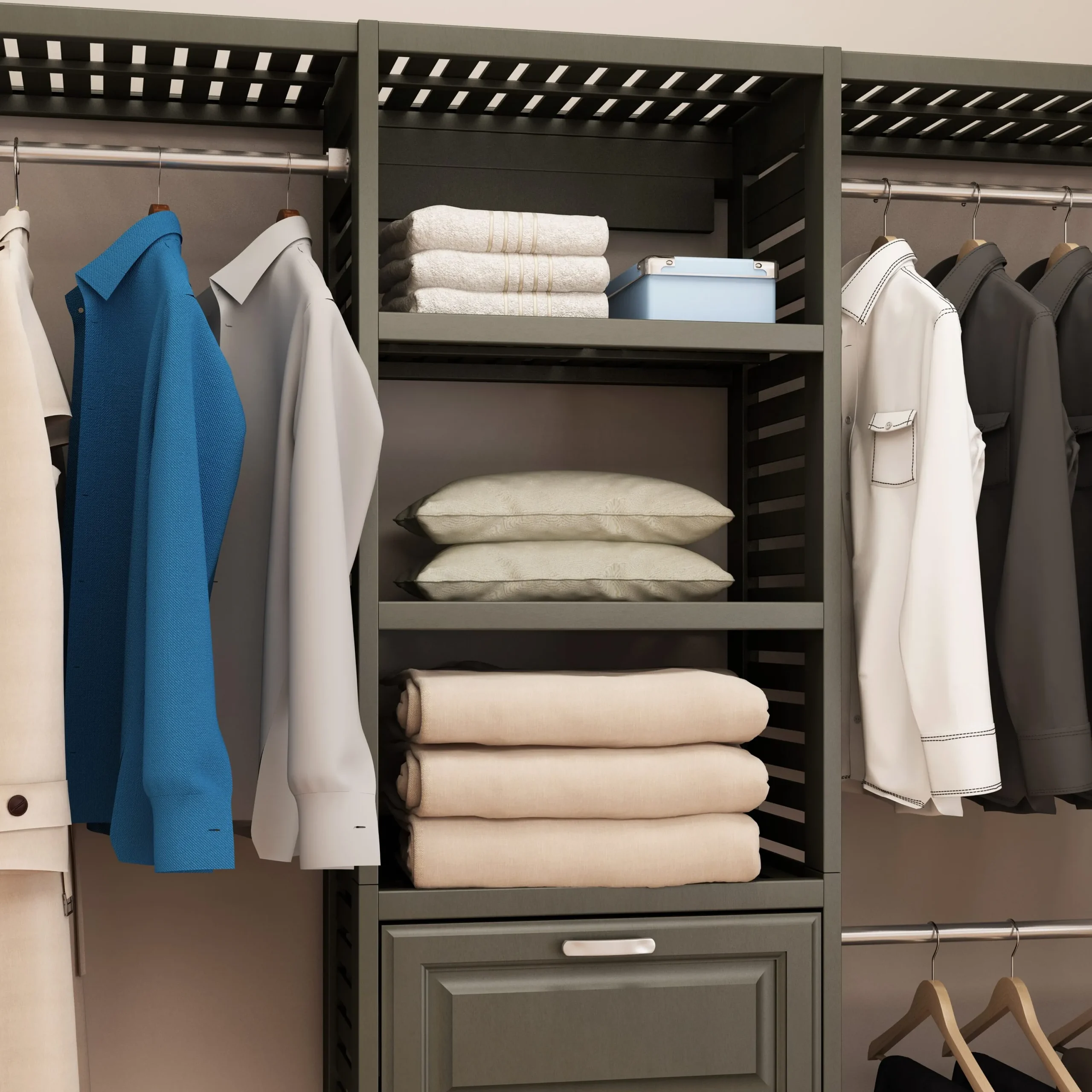 allen roth Finishes and Materials closet system
